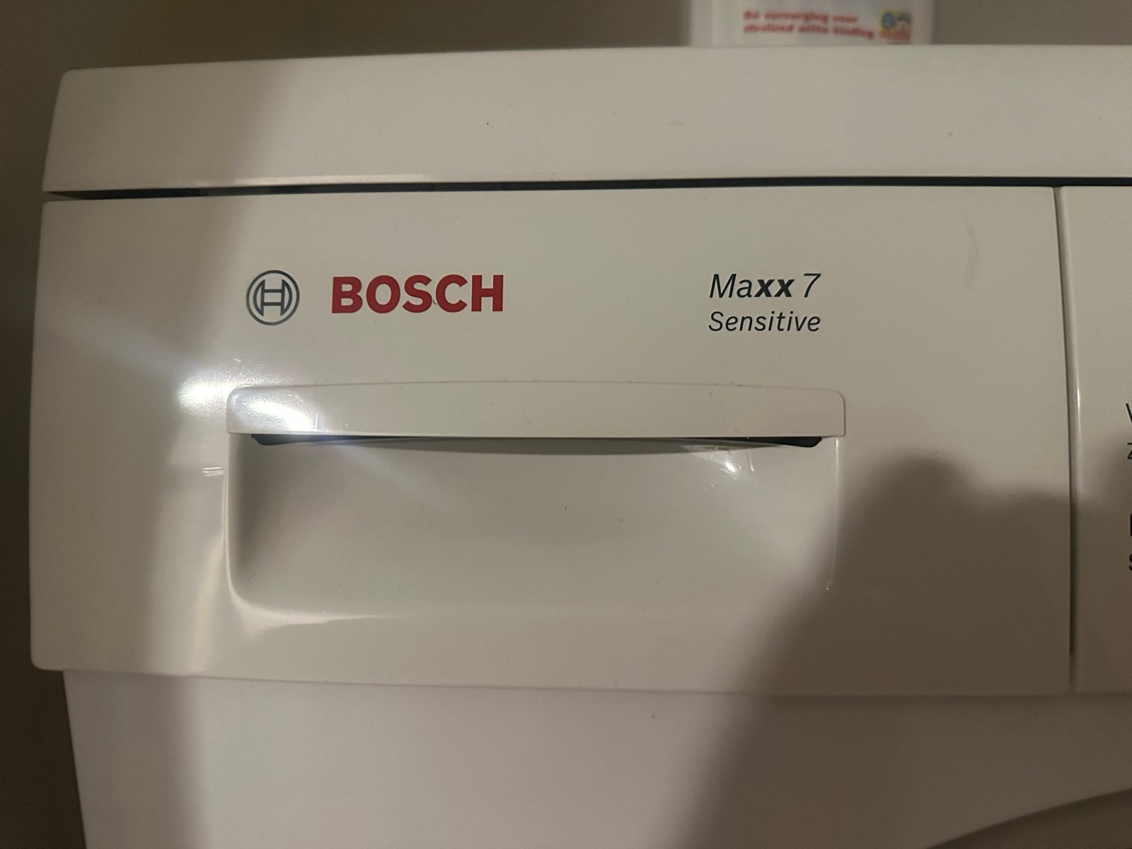 Miele W 3241 SoftCare System wasmachine en bosch droger, Ophalen, Gebruikt, Voorlader, 85 tot 90 cm
