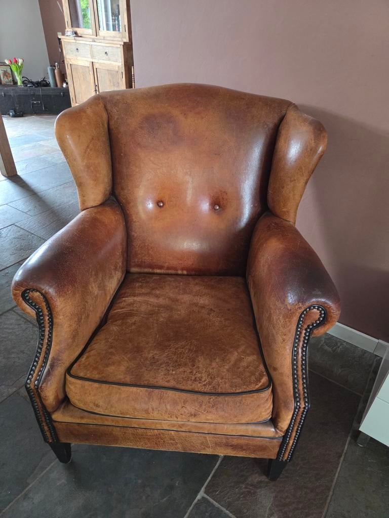 Klassieke leren fauteuil - Anno 85 Breda, Ophalen