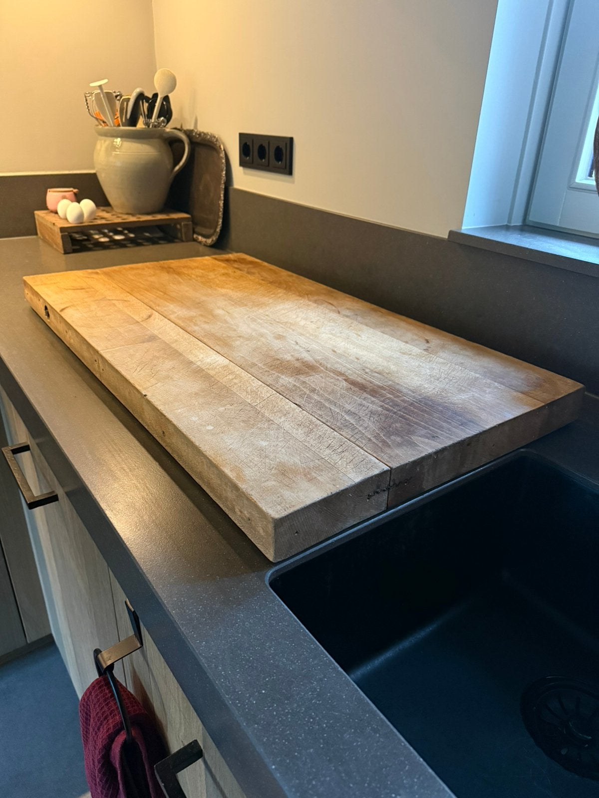 Grote oud houten plank!, Antiek en Kunst, Ophalen