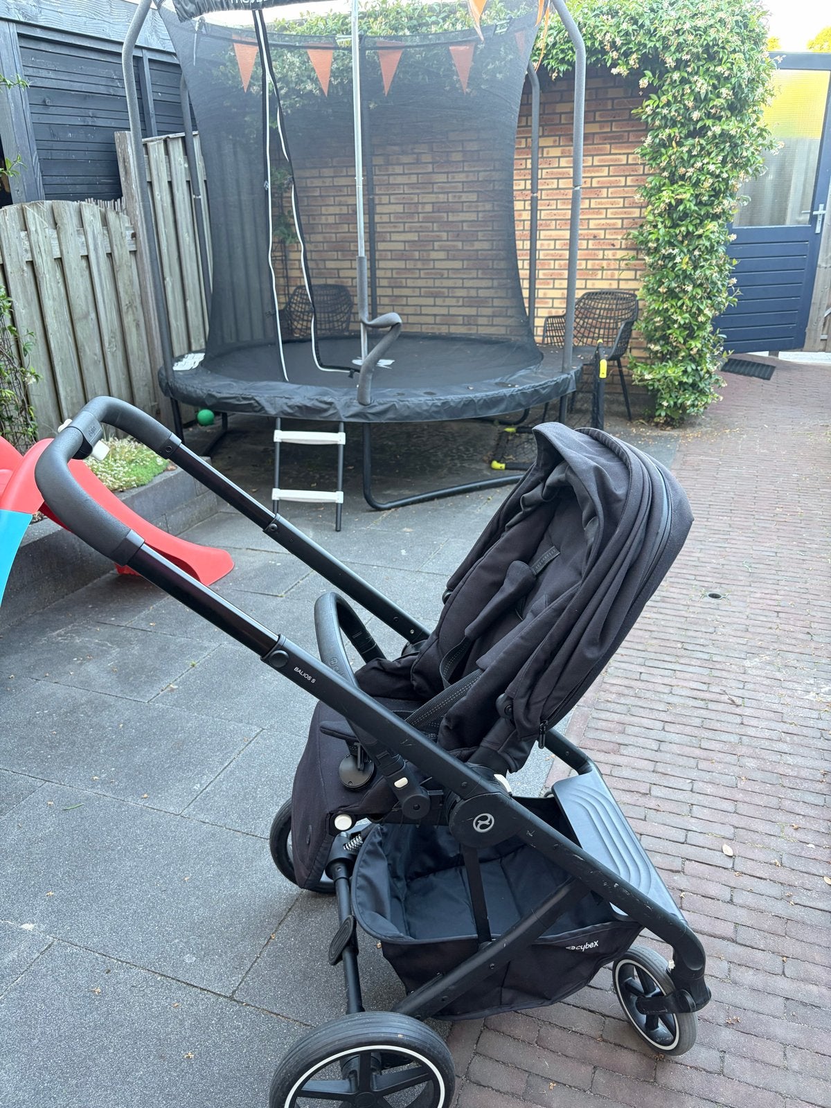 Cybex Balios S Lux kinderwagen, Kinderen en Baby's, Kinderwagens en Combinaties, Gebruikt, Verstelbare duwstang, Ophalen, Kinderwagen