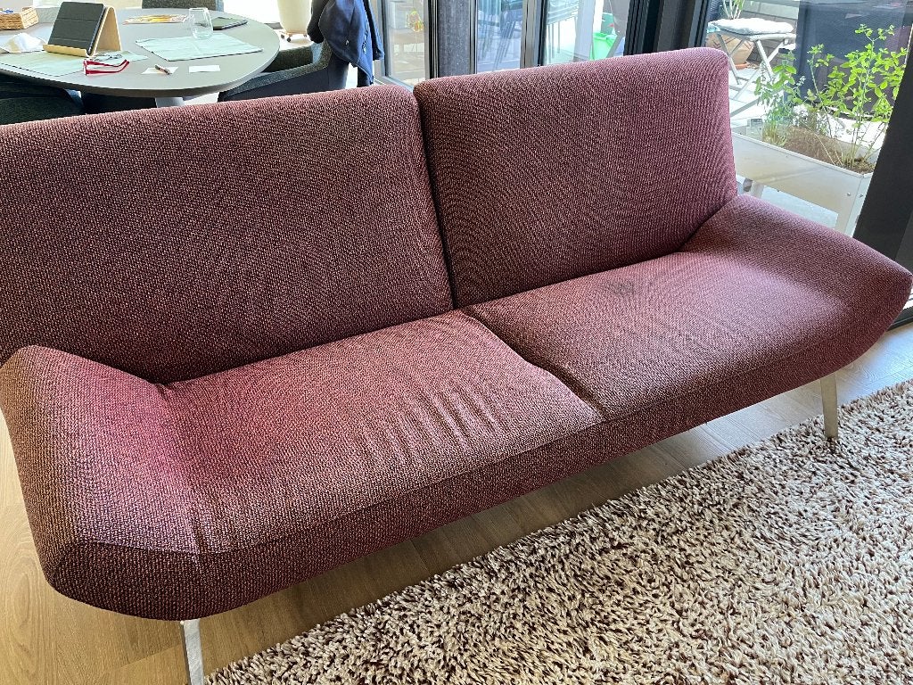 Leolux Bank, Ophalen, Gebruikt, 150 tot 200 cm, Driepersoons