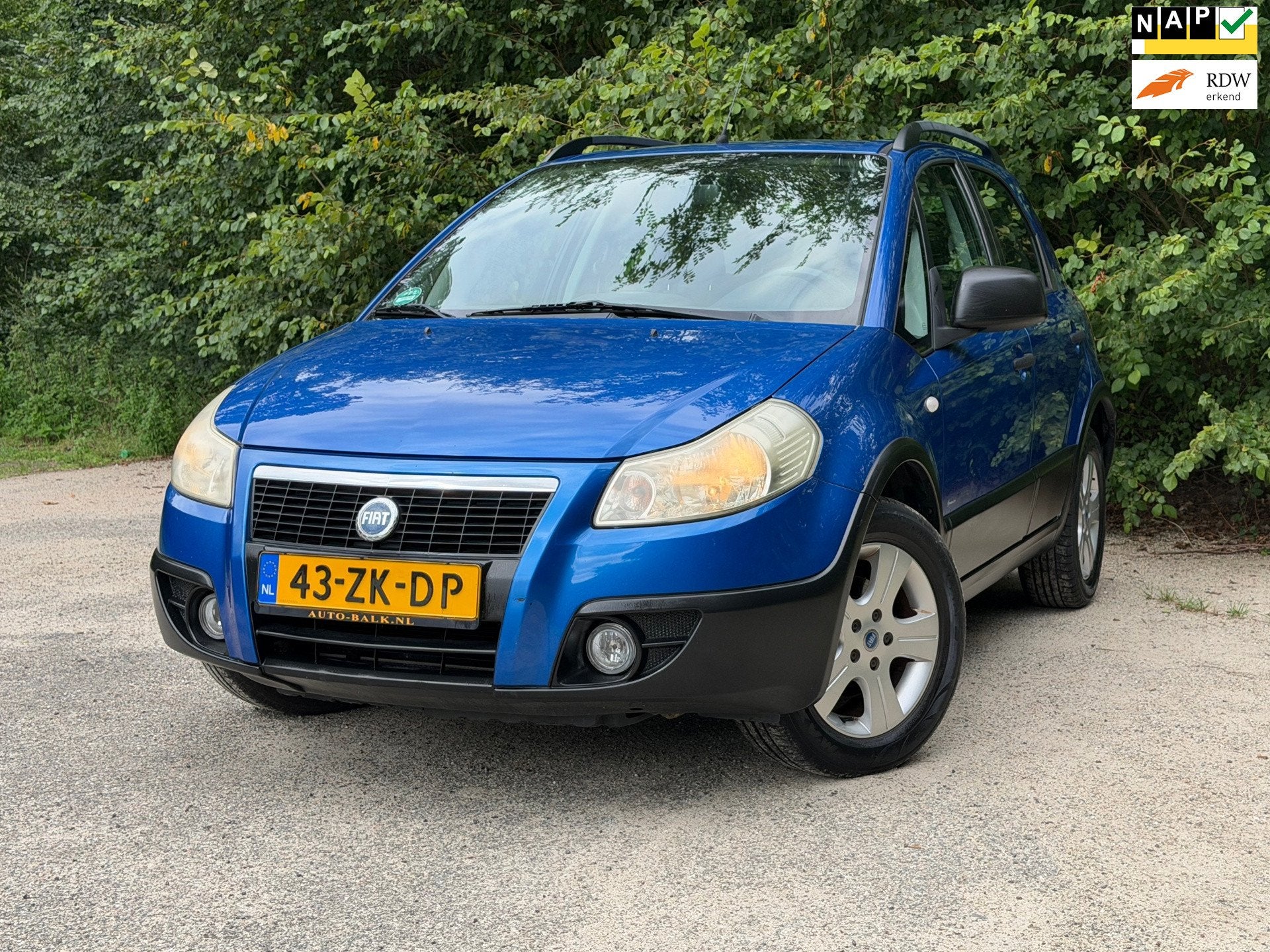 Fiat Sedici 1.6-16V Dynamic | " 153.000 " KM + Airco Nu €, Auto's, Voorwielaandrijving, 15 km/l, Gebruikt, 4 cilinders