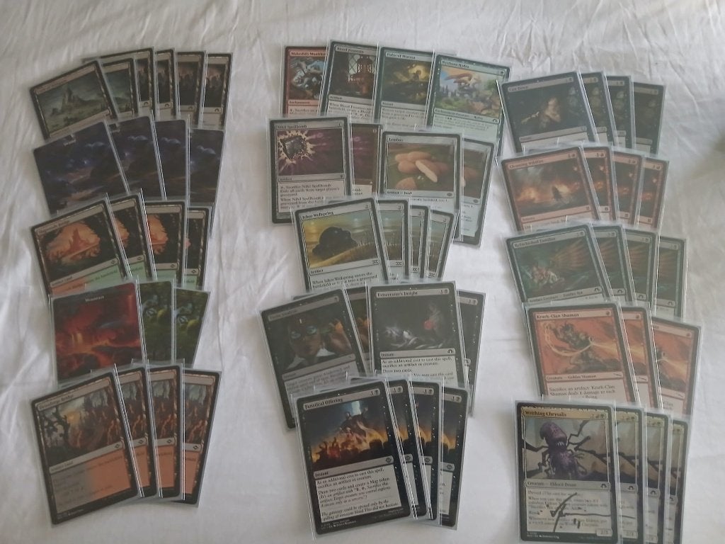 Magic the Gathering deck, Ophalen of Verzenden, Zo goed als nieuw, Speeldeck, Foil