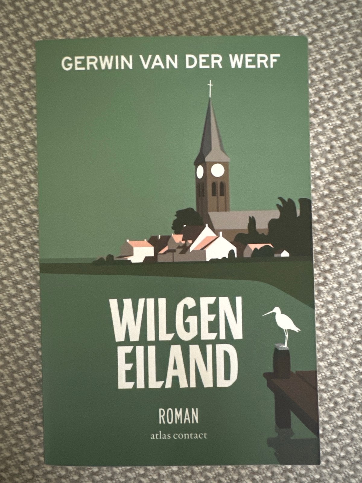 Wilgen Eiland - Gerwin van der Werf (Roman), Boeken, Romans, Zo goed als nieuw, Nederland, Ophalen of Verzenden