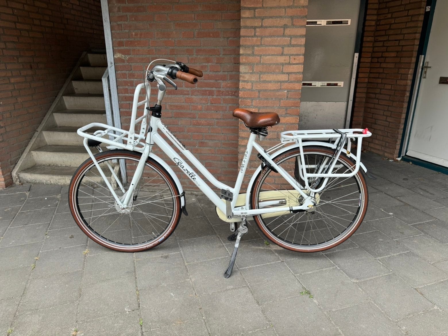 Gazelle Citta Damesfiets - 3 versnellingen, 2 sleutels, Ophalen, Gebruikt, Gazelle, Versnellingen