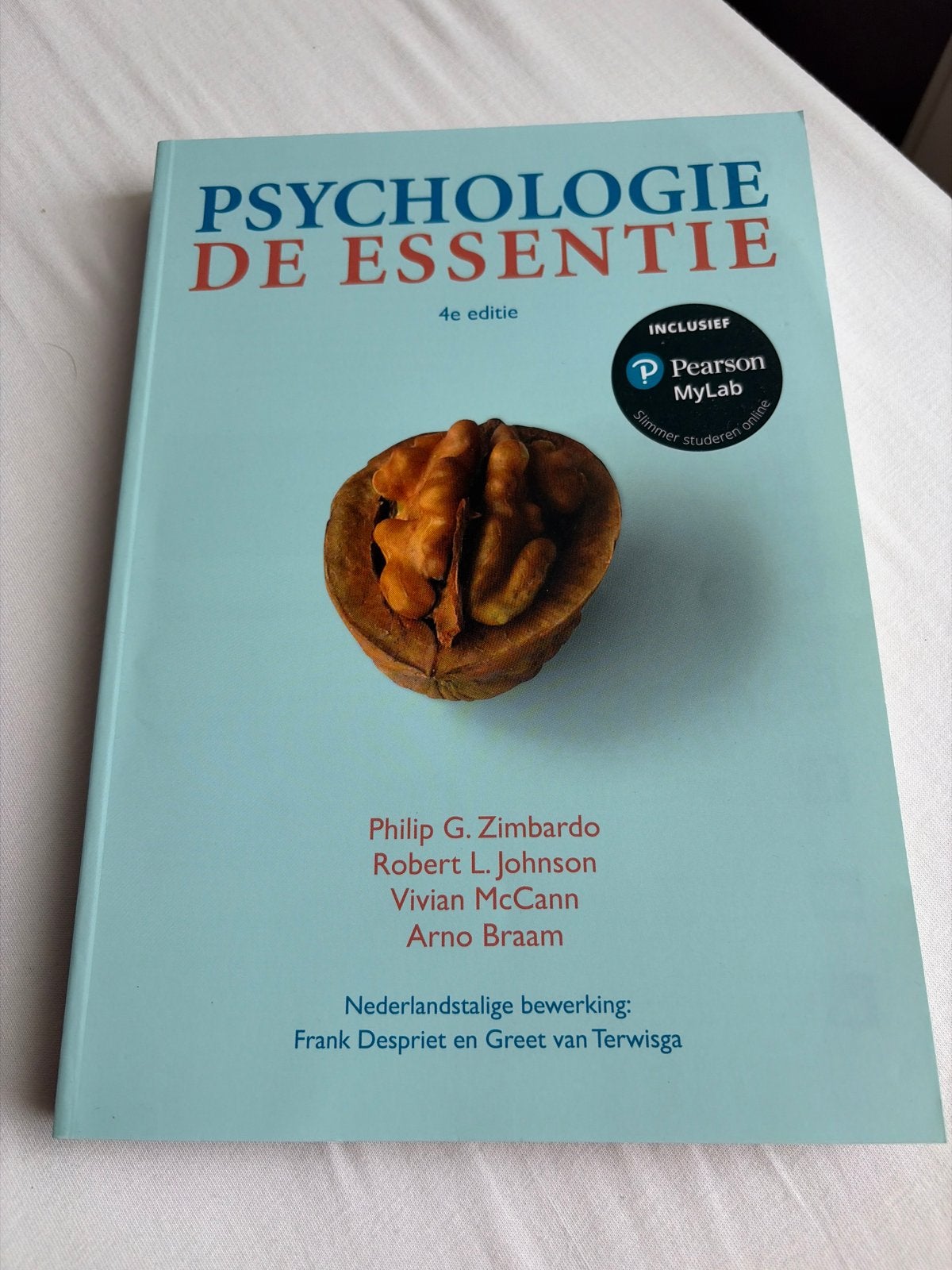 Psychologie de Essentie - 4e editie, Ophalen of Verzenden, Zo goed als nieuw, Overige onderwerpen