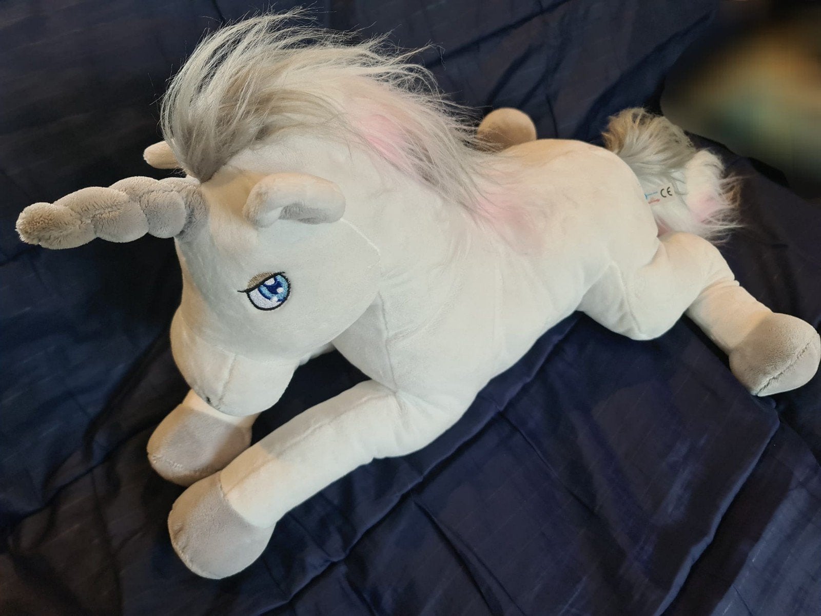 Grote witte Eenhoorn knuffel XL van de Efteling 50cm - ZGAN, Kinderen en Baby's, Speelgoed | Knuffels en Pluche, Eenhoorn, Albert Heijn