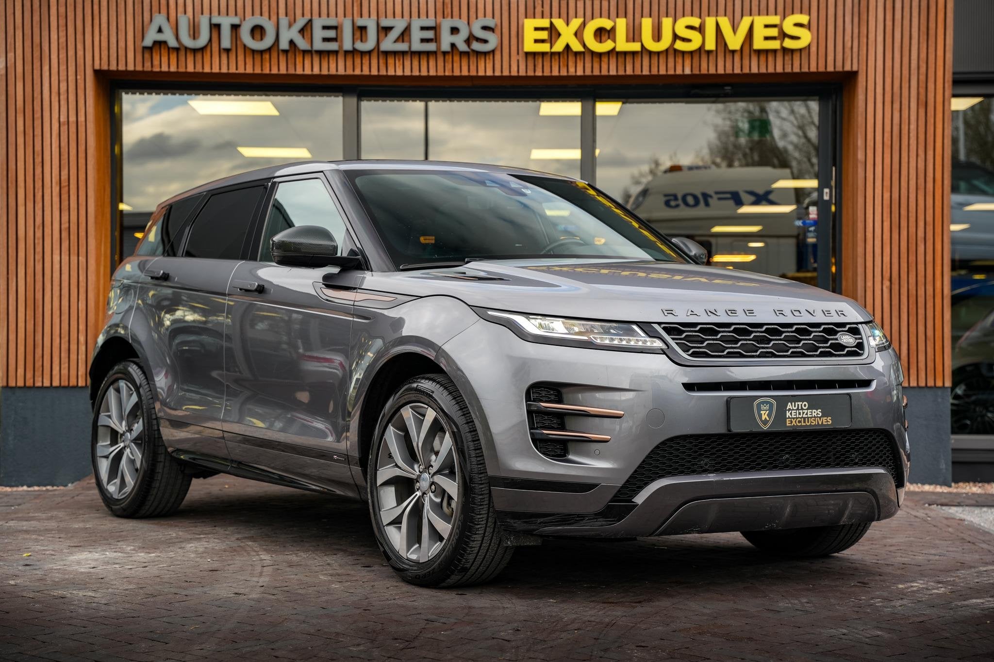 Land Rover Range Rover Evoque P300e R Dynamic Panodak Memory, Auto's, 15 kWh, Bedrijf, Vierwielaandrijving, Hybride Elektrisch/Benzine