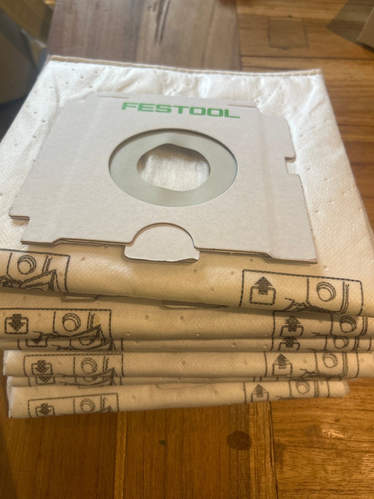 6 stuks Festool SELF CLEAN filterzakken, Stofzak, Overige merken, Overige typen, Nieuw