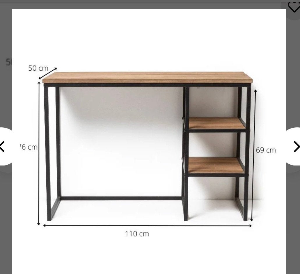 Bureau Xenos Charlie, Ophalen, 110 cm, 76 cm, Zo goed als nieuw