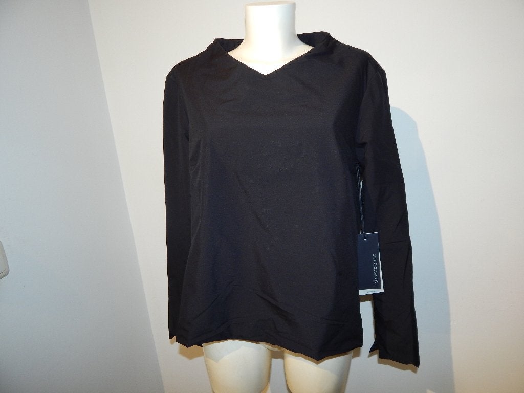 Annette Gortz zwarte gevoerde trui apart Nieuw met labels M, Maat 38/40 (M), Annette gortz, Zwart, Nieuw
