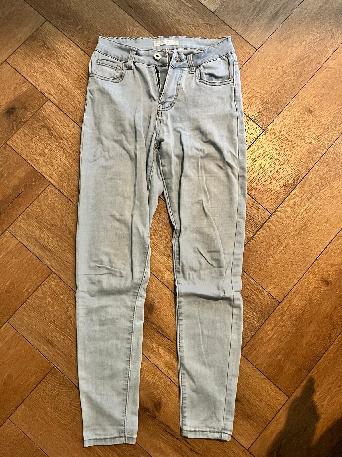 Hello Miss Paris Premium Denim Jeans - Lichtblauw, Ophalen of Verzenden, Gedragen, Blauw, W28 - W29 (confectie 36)