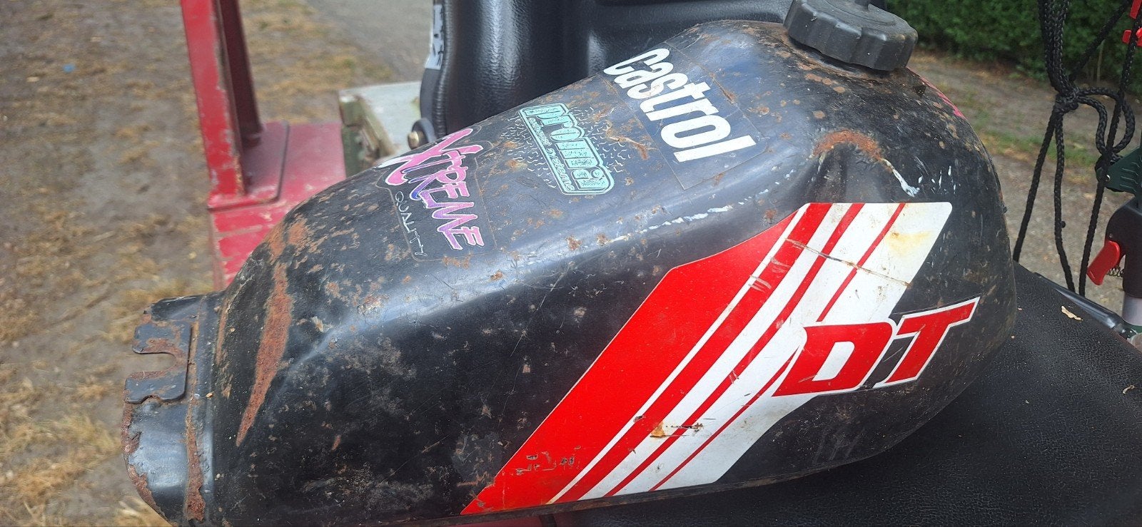 yamaha DT brandstof tank, Ophalen, Gebruikt, Tank, Yamaha