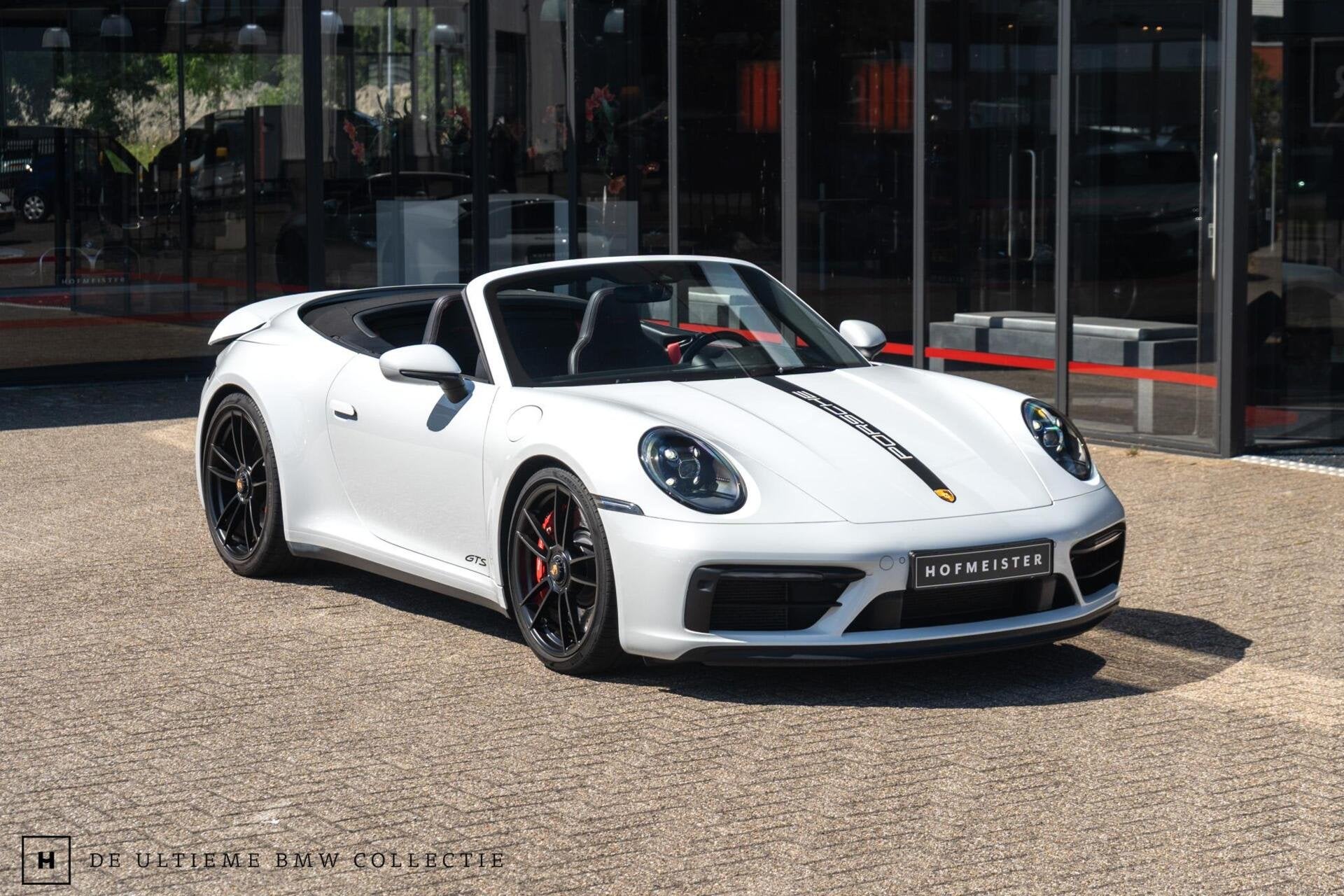 Porsche 911 (992) Cabrio 3.0 Carrera 4 GTS | BTW! | Akra, Auto's, Dealer onderhouden, Cabriolet, 4 stoelen, Wit