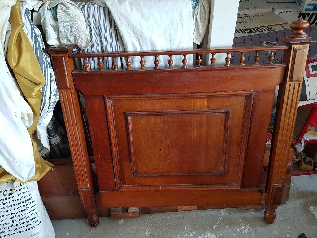 Antiek kinderbed. Opknapper., Ophalen, Gebruikt, 180 cm of meer, 85 tot 100 cm