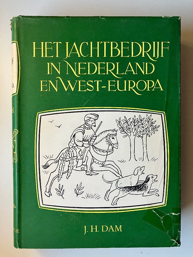 Het jachtbedrijf in Nederland en West-Europa(jachtboek), Boeken, Ophalen of Verzenden, Gelezen, J.H.Dam