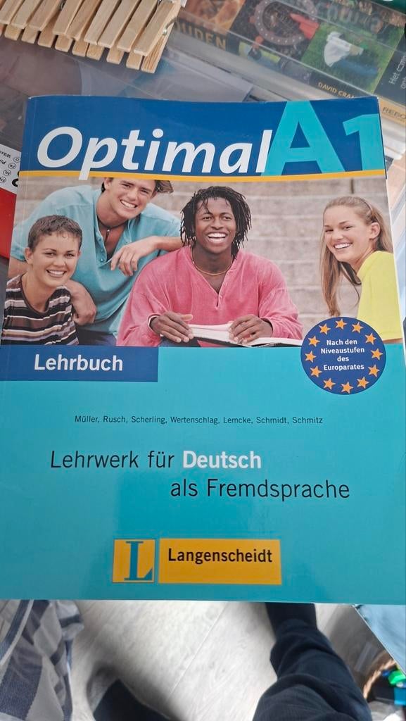 Optimal A1 Duits Lehrbuch - Langenscheidt, Boeken, Taal | Duits, Zo goed als nieuw, Non-fictie, Ophalen of Verzenden