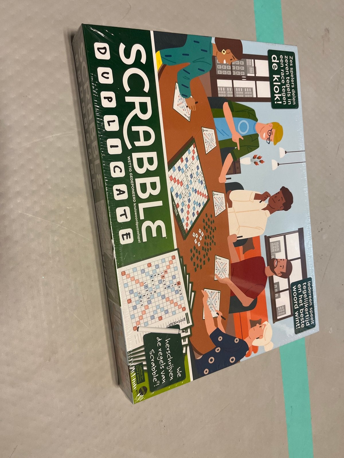 Scrabble Duplicate - Het klassieke woordspel met een twist!, Drie of vier spelers, Ophalen of Verzenden, Nieuw