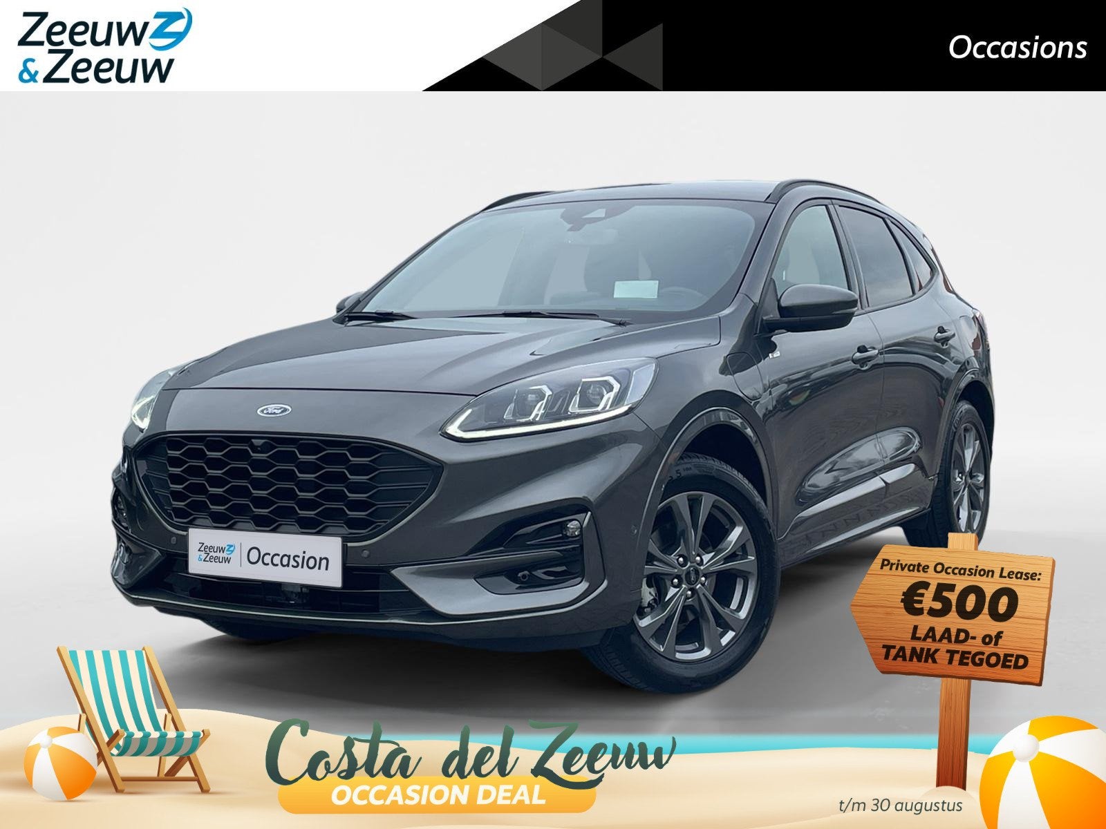 Ford Kuga 2.5 PHEV ST-Line |Winter-pack| Driver Assistance P, 12 maanden, Gebruikt, 4 cilinders, Plug-in hybride