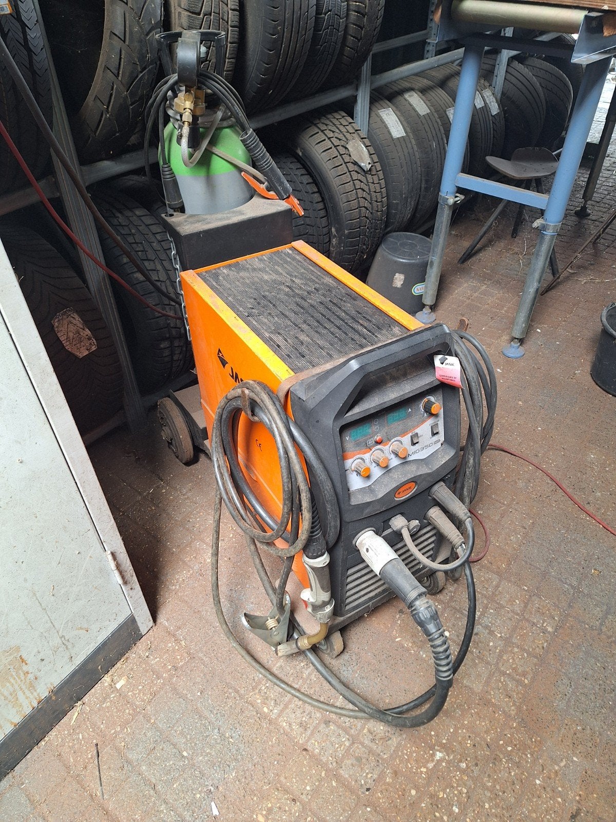 Jasic 350 mig/mag tig mma, Ophalen of Verzenden, Gebruikt, 250 ampère of meer, Co2