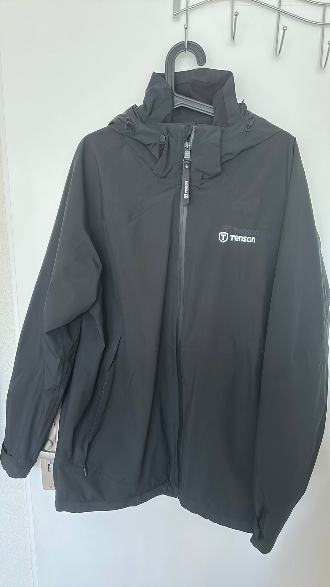 Zomer jas zwart xL, Ophalen of Verzenden, Zo goed als nieuw, Maat 56/58 (XL), Zwart