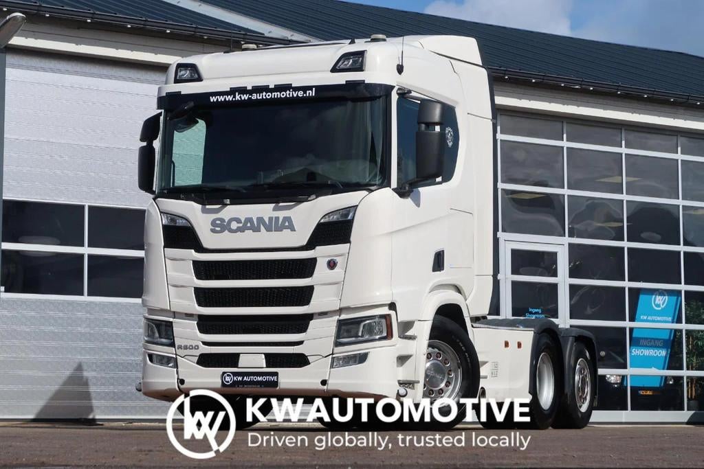 Scania R500 NGS 6X2/ FULL AIR/ RETARDER/ HYDRAULICS/ ACC, Automaat, Euro 6, Scania, Wit