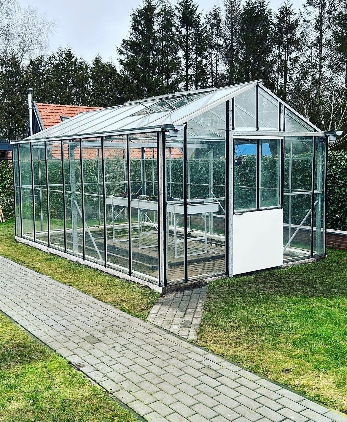 Aangeboden reparatie hobbykas/serre, Tuin en Terras, Ophalen of Verzenden, Metaal, Overige typen