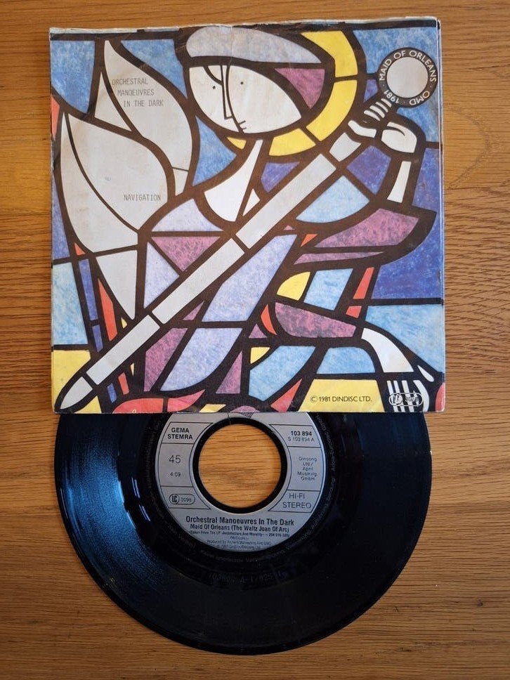 OMD - Maid Of Orleans (The Waltz Joan Of Arc) Single, Cd's en Dvd's, Vinyl Singles, Originele persing, Ophalen of Verzenden, Gebruikt