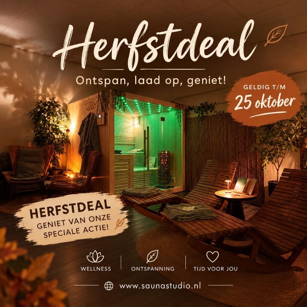 Sauna Studio (huur de studio - excl. voor jou), Eén persoon, Ticket of Toegangskaart