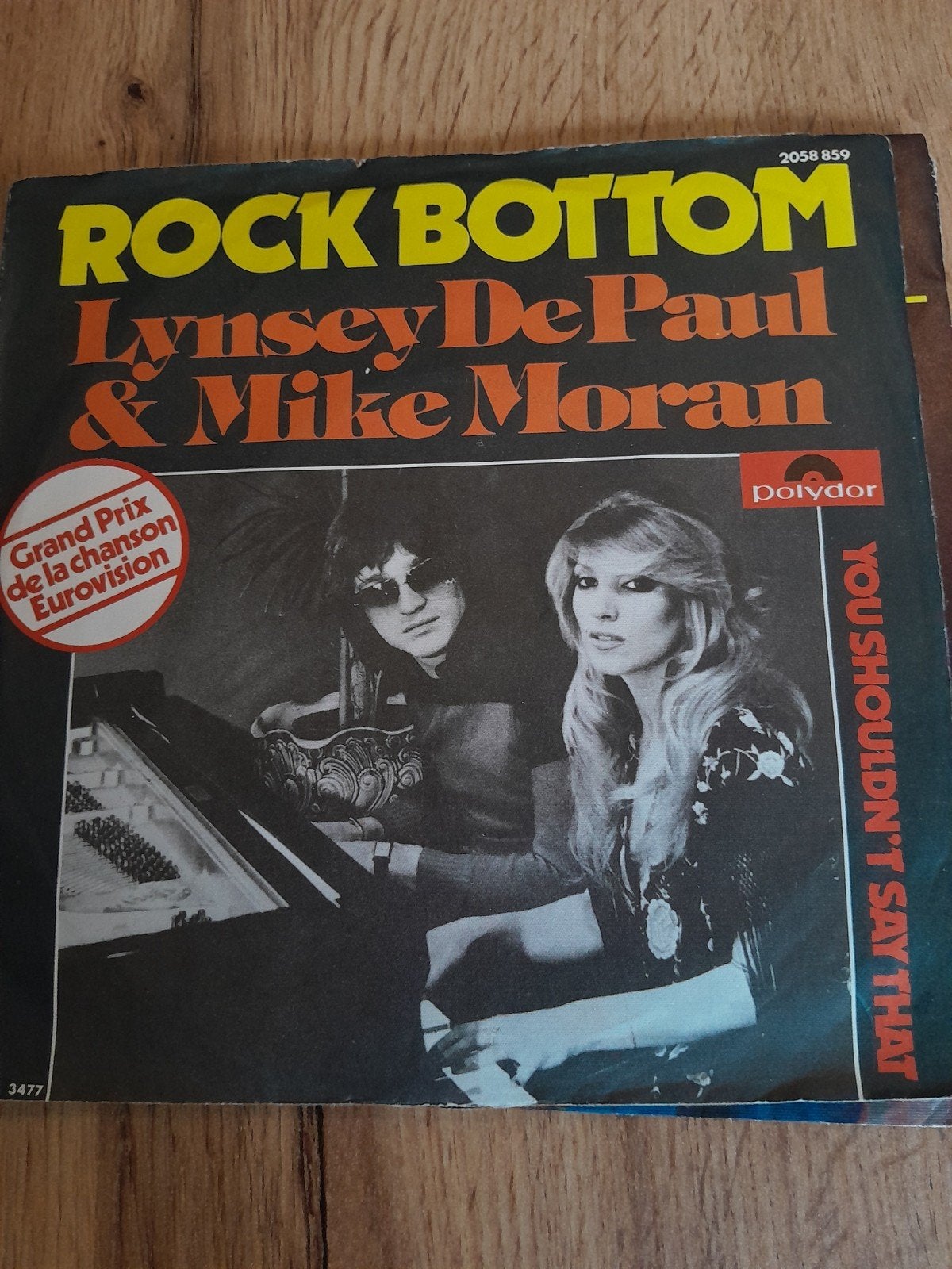 lynsey de paul 7 inch rock bottom, Ophalen of Verzenden, Zo goed als nieuw, Pop