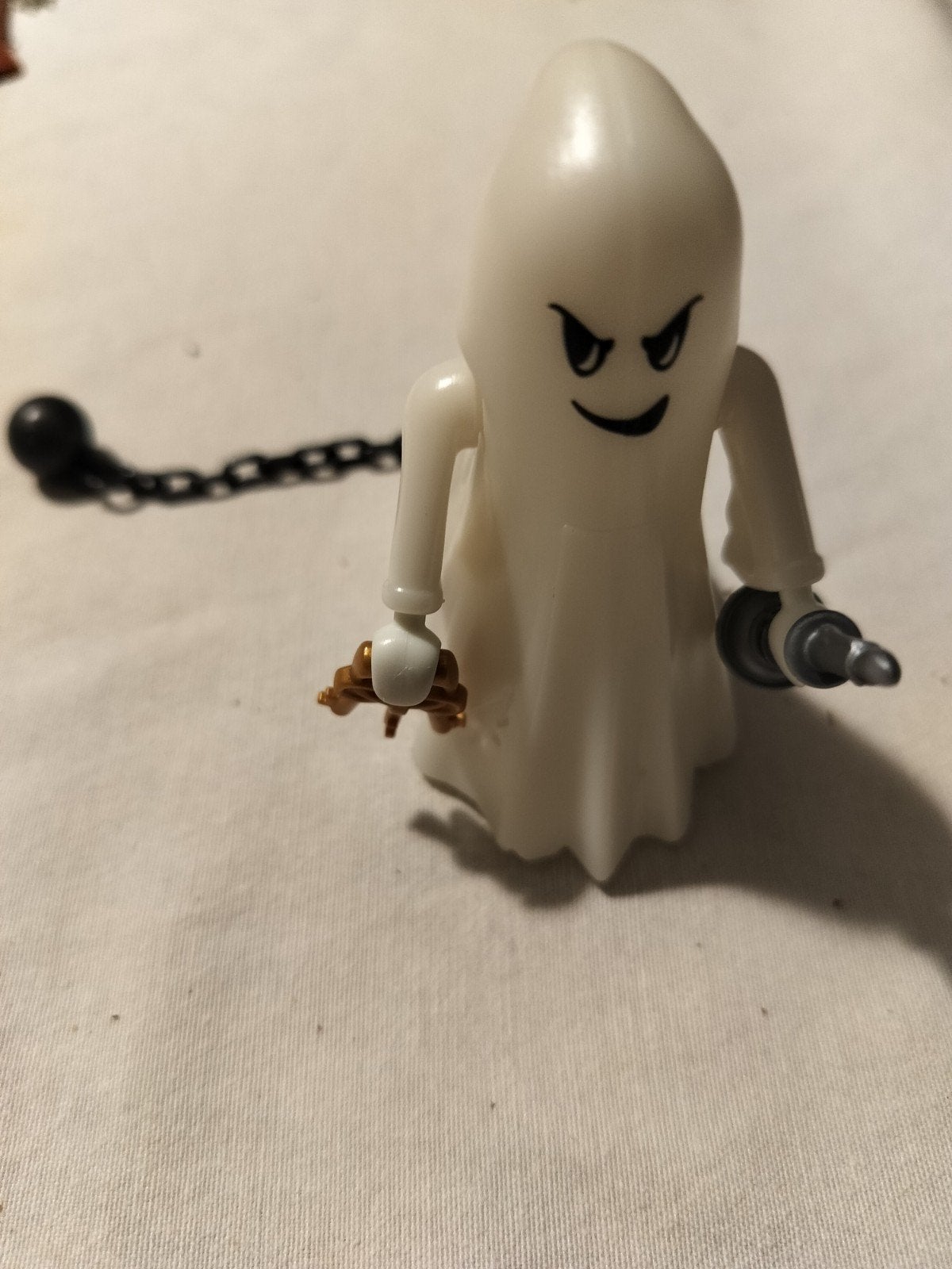Playmobil spook met ketting en lichtgevende functie, Ophalen of Verzenden, Zo goed als nieuw
