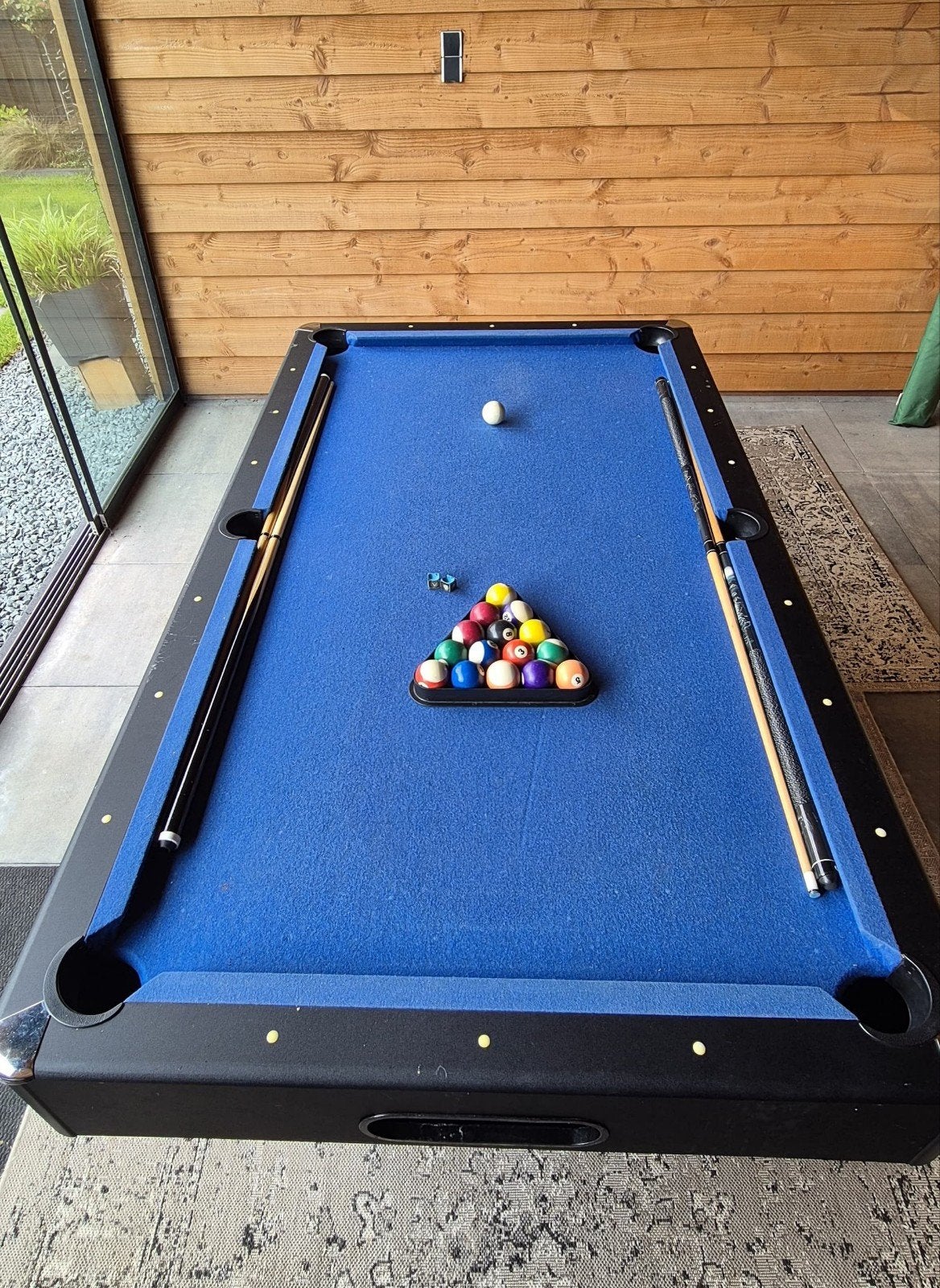 Pooltafel, Sport en Fitness, Biljarten en Poolen, Gebruikt, Pooltafel, Ophalen of Verzenden