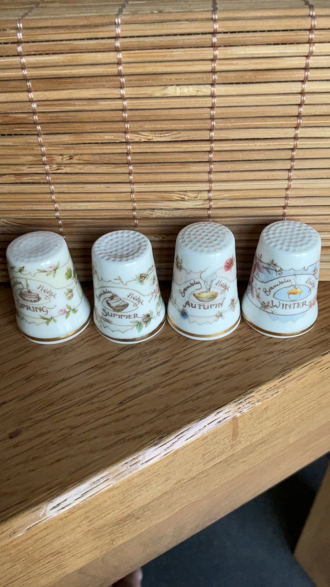 Branbly Hedge Royal doulton vingerhoed vingerhoedje, Verzenden, Nieuw, Porselein, Buitenland