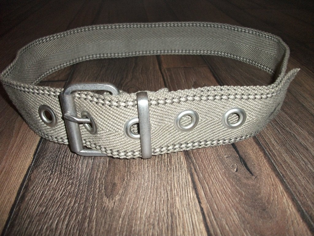 EDC Esprit zgan kaki kleurige canvas heup riem heupriem, Overige kleuren, 3 tot 5 cm, 90 tot 100 cm, Heupriem