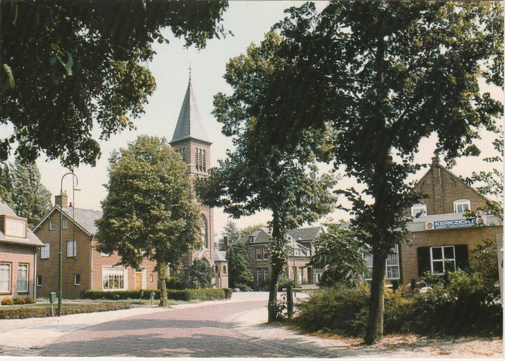 BIEST HOUTAKKER  Centrum, Verzenden, 1980 tot heden, Gelopen, Noord-Brabant