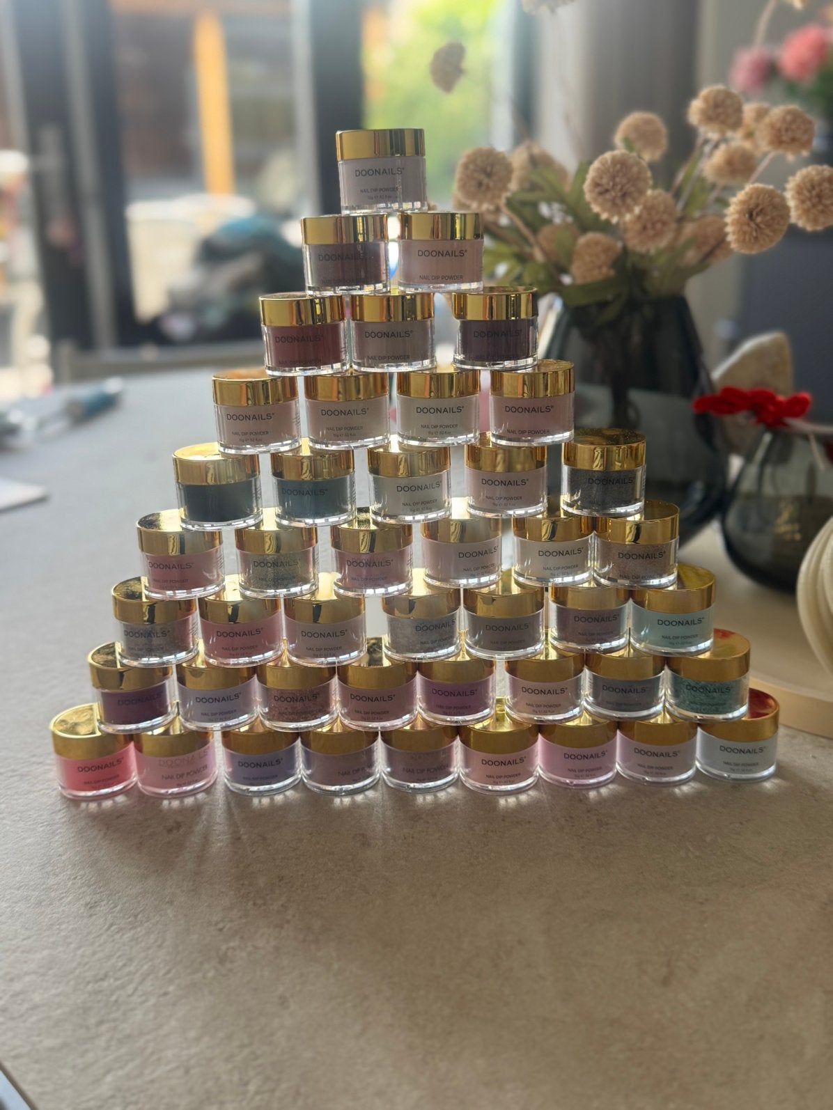 Super veel doonails dipping powder dip poeder, Ophalen of Verzenden, Nieuw, Overige kleuren, Handen en Nagels