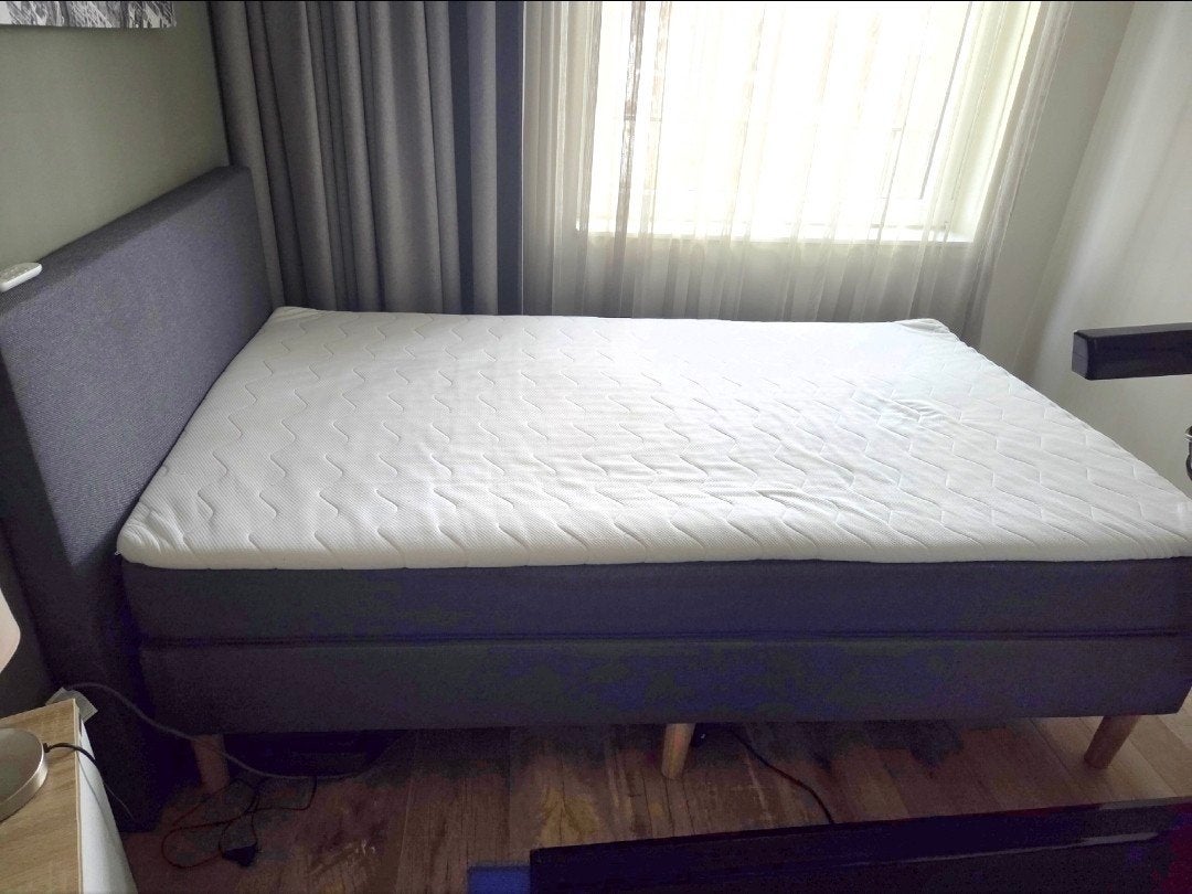 boxspring bed 120x200, Ophalen, Twijfelaar, 120 cm