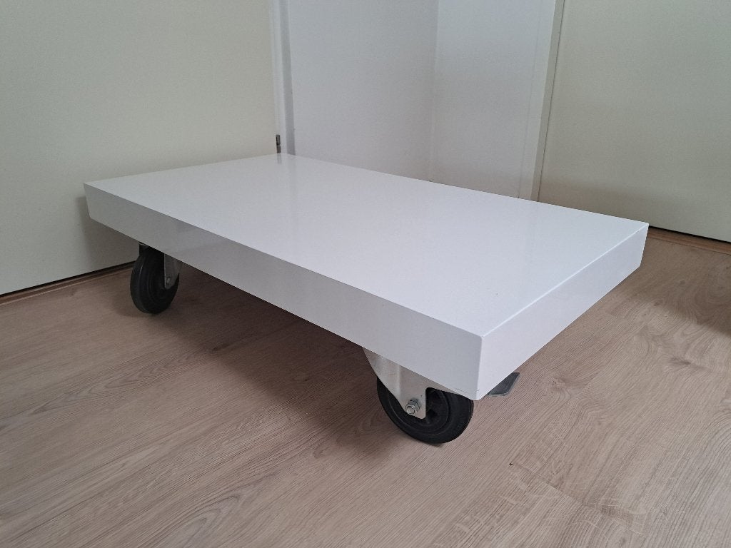 Salon tafel, Ophalen, Overige materialen, 100 tot 150 cm, 50 tot 100 cm