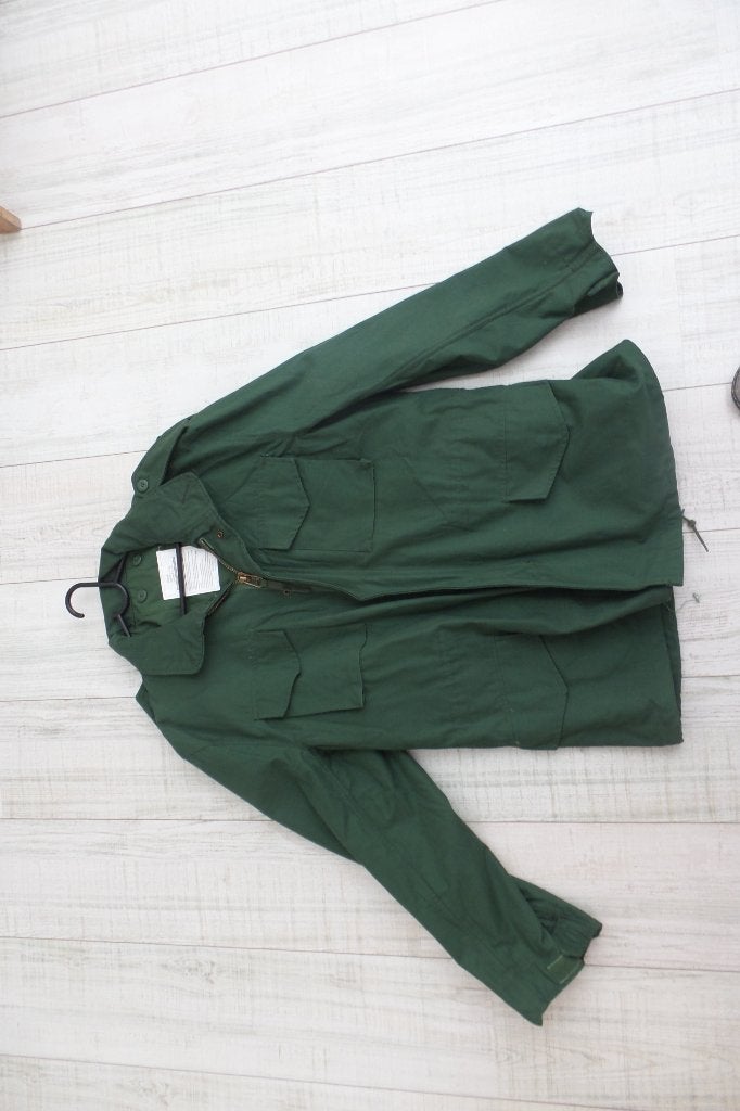 herenjas legergroen, Kleding | Heren, Jassen | Zomer, Ophalen of Verzenden, Nieuw, Maat 48/50 (M), Groen