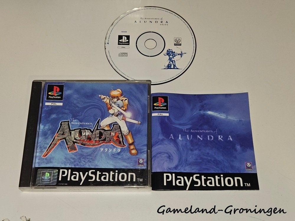 The Adventures of Alundra (PS1), Gebruikt, -, -, 1 speler