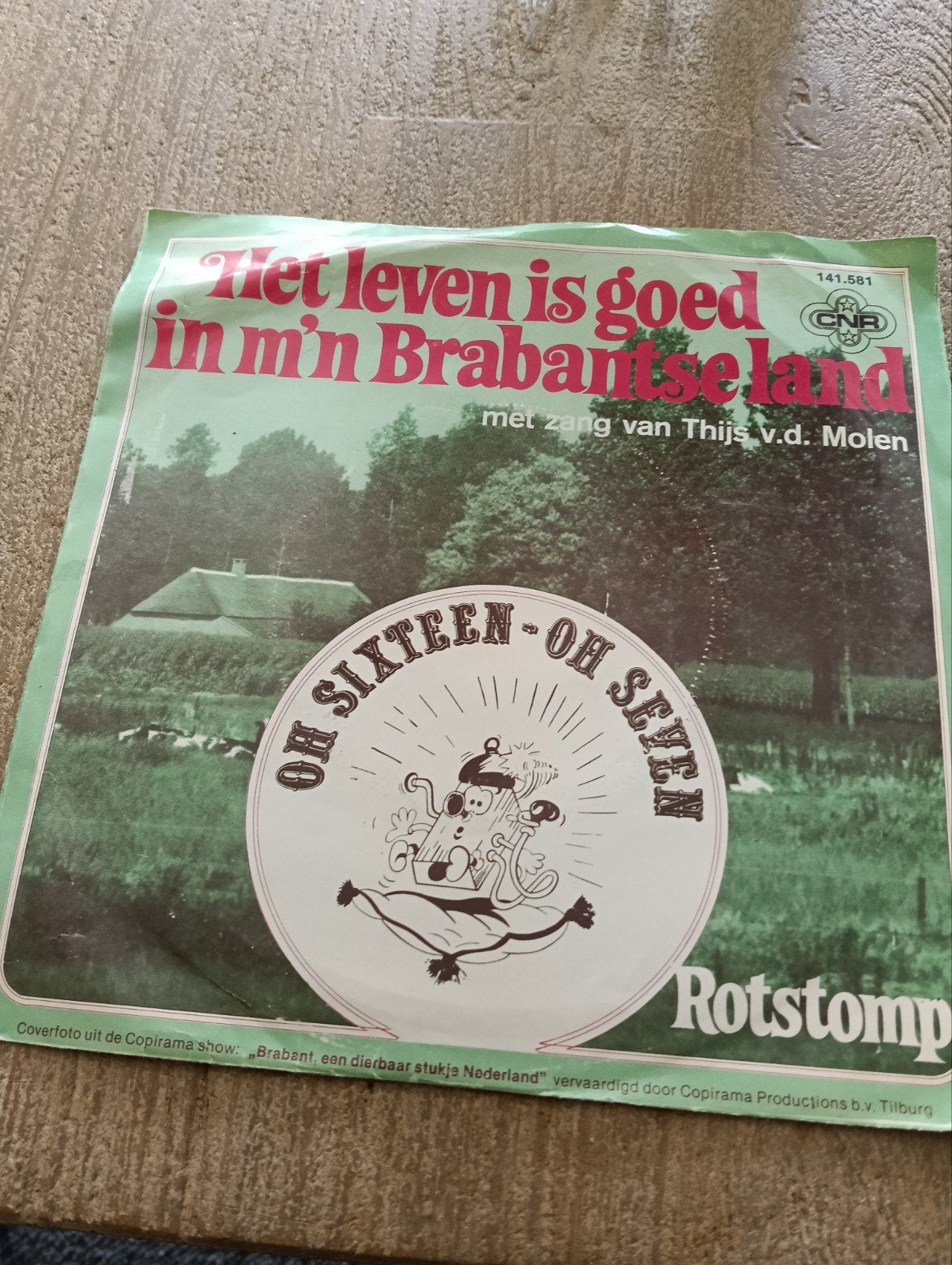 Het Leven Is Goed In M'n Brabantse Land - Thijs v.d. Molen, Gebruikt, 7 inch, Ophalen of Verzenden, EP