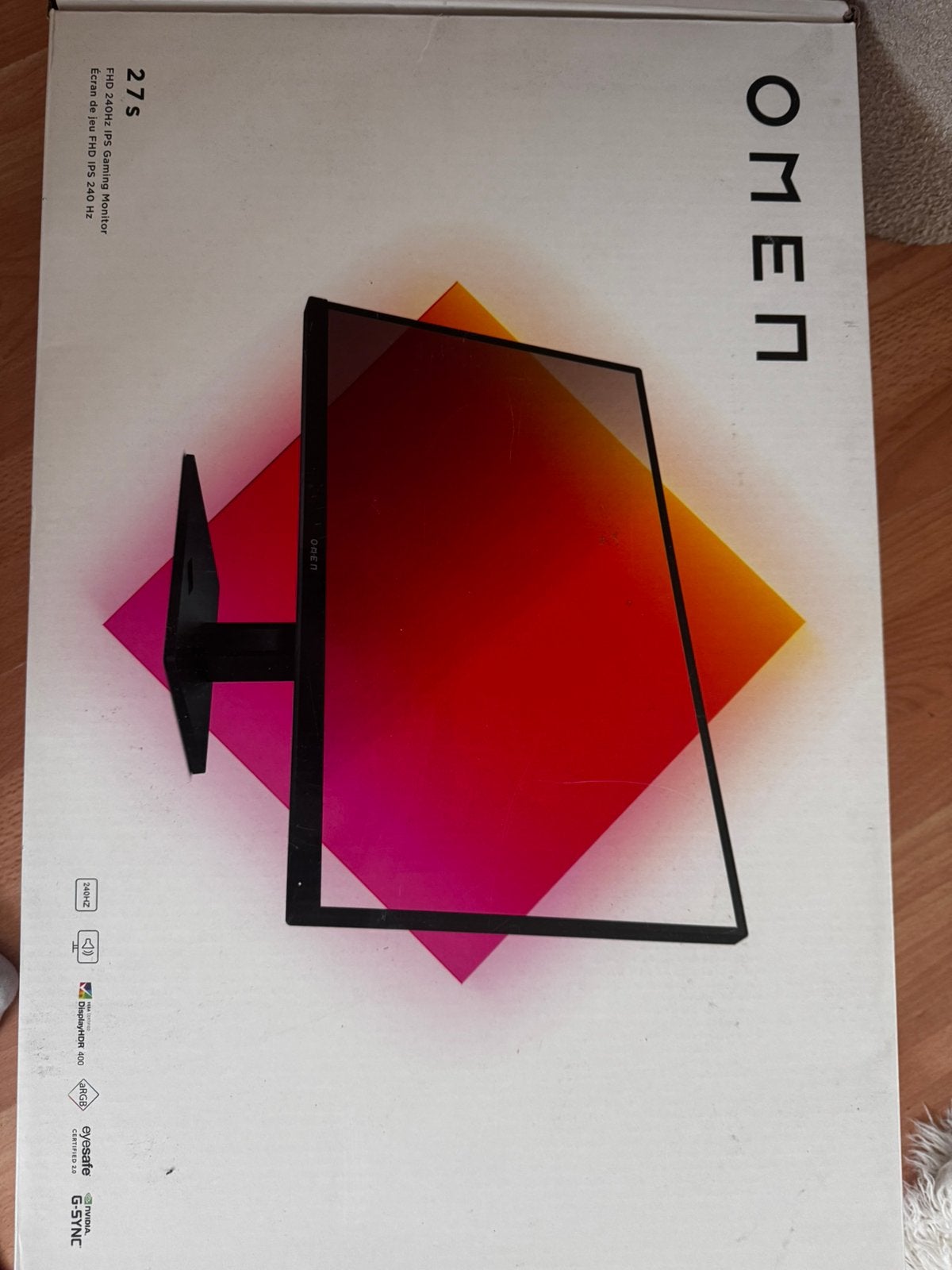 HP Omen 27s 240hz -1ms