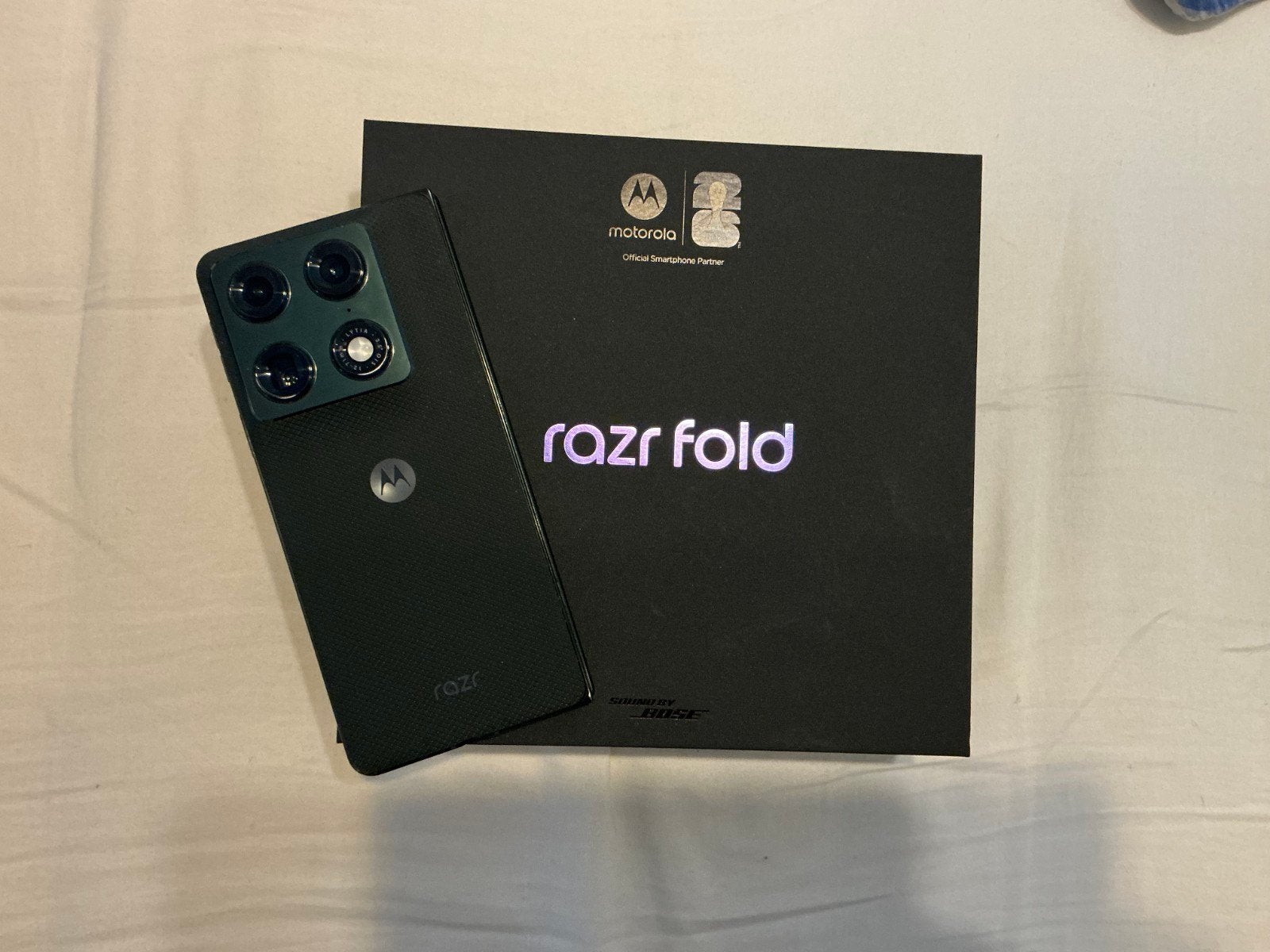 motorola razr fold, Telecommunicatie, Zwart, Inklapmodel, Ophalen of Verzenden, Zo goed als nieuw