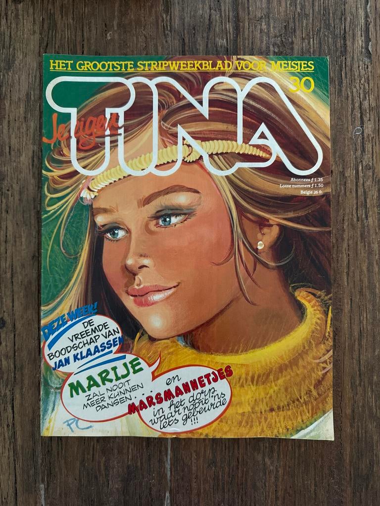 Tina tijdschrift uit 1982 (nr. 30), Ophalen of Verzenden, Gelezen, Damesbladen