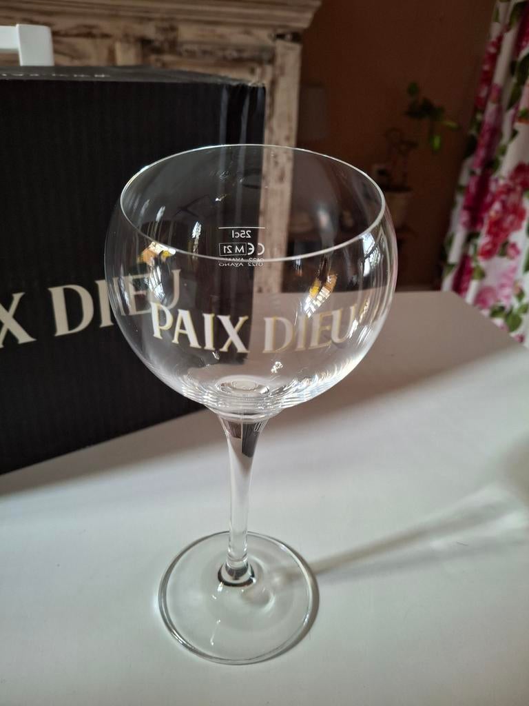 Paix Dieu bierglazen 25cl *NIEUW*, Ophalen of Verzenden, Nieuw, Glas of Glazen, Overige merken