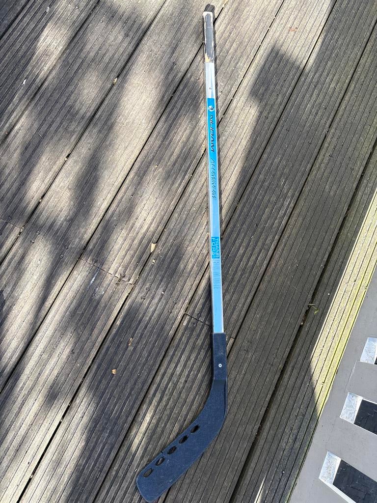 Nijdam aluminium ijs hockeystick met kunststof blad, Sport en Fitness, Ophalen of Verzenden, Gebruikt, Stick