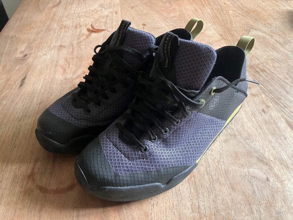 Unparallel L5 Up Routesetter schoenen mt. 43, Sport en Fitness, Klimsport, Ophalen of Verzenden, Zo goed als nieuw, Klimsportschoenen