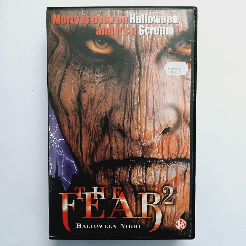 The Fear 2: Halloween Night - NL ex rental vhs - DFW, Cd's en Dvd's, VHS | Film, Alle leeftijden, Verzenden, Gebruikt, Horror