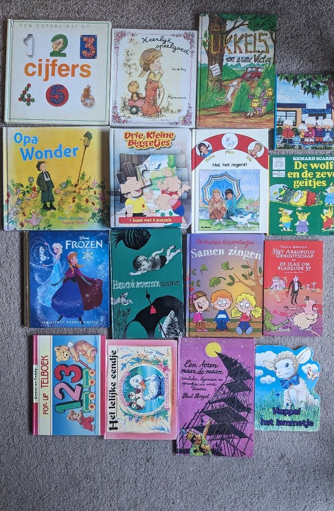 Knuffels & kinderboekjes voor een leuk prijsje, Verzenden, Gelezen, 3 tot 4 jaar
