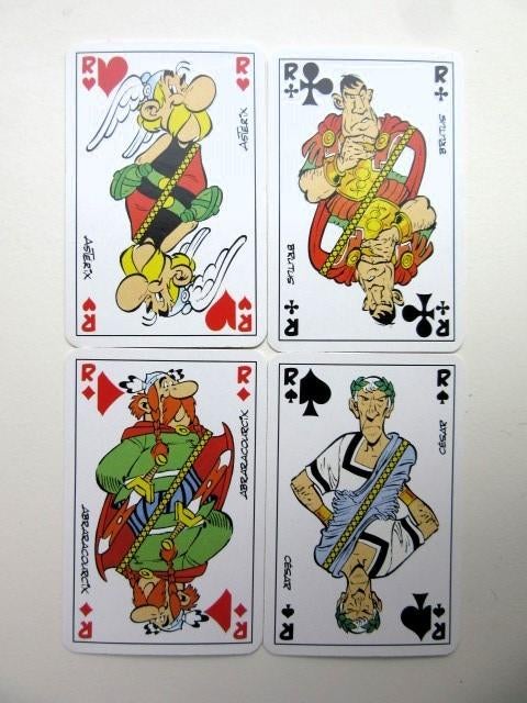 Asterix en Obeklx speelkaarten uit 2001 - kaarten kaartspel, Ophalen of Verzenden, Asterix en Obelix, Plaatje, Poster of Sticker